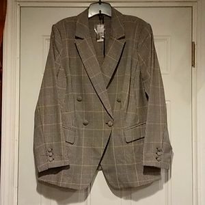 Lane Bryant Herringbone Blazer